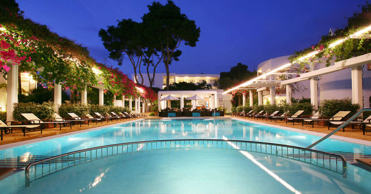 Een foto van het zwembad bij Melia Cala d'Or Boutique Hotel