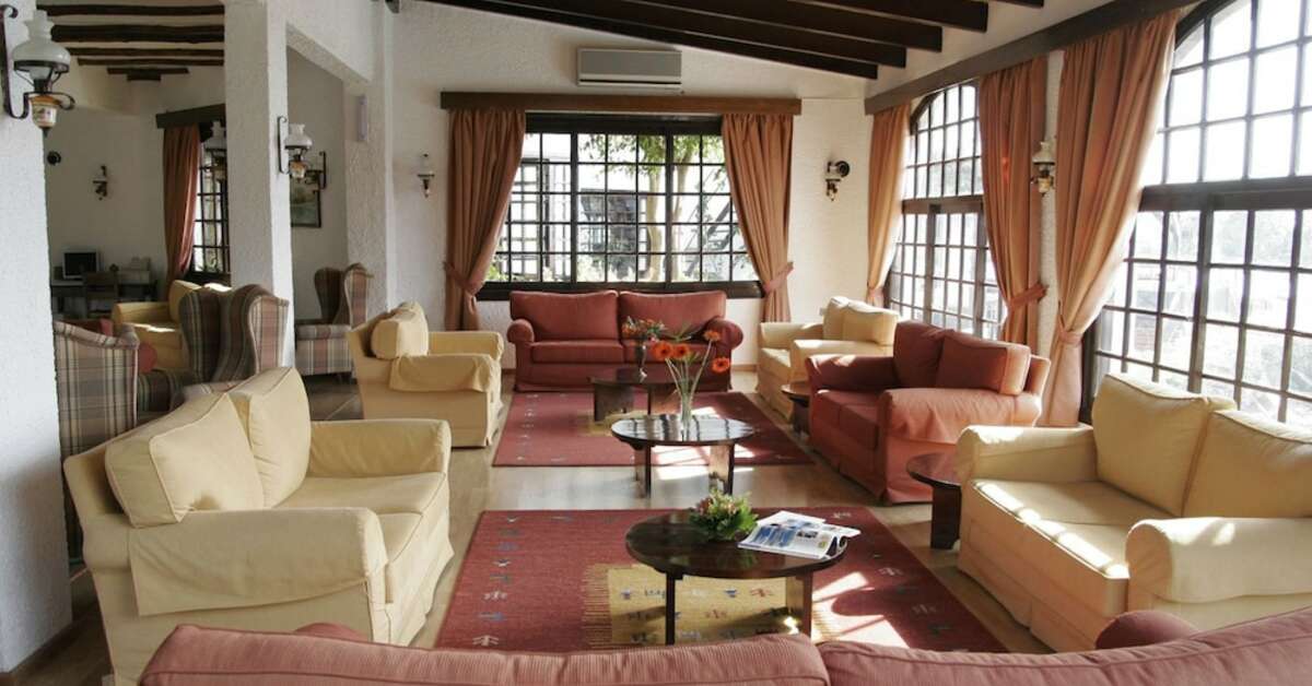 Een foto van het interieur van Hersonissos Maris