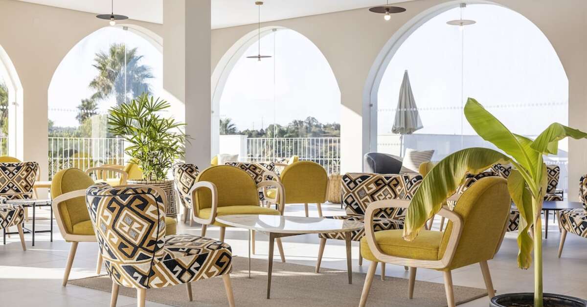 Een foto van het interieur van Eden Villas & Appartementen