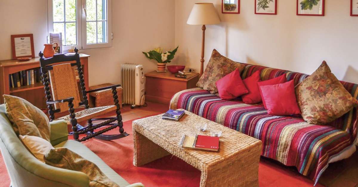 Een foto van het interieur van Casas Valleparaizo