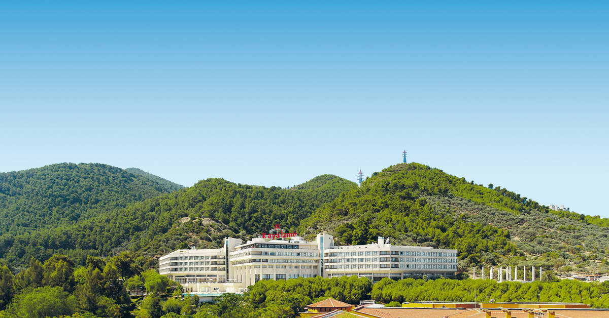 Een foto van de buitenkant van Kaya Izmir Thermal & Convention