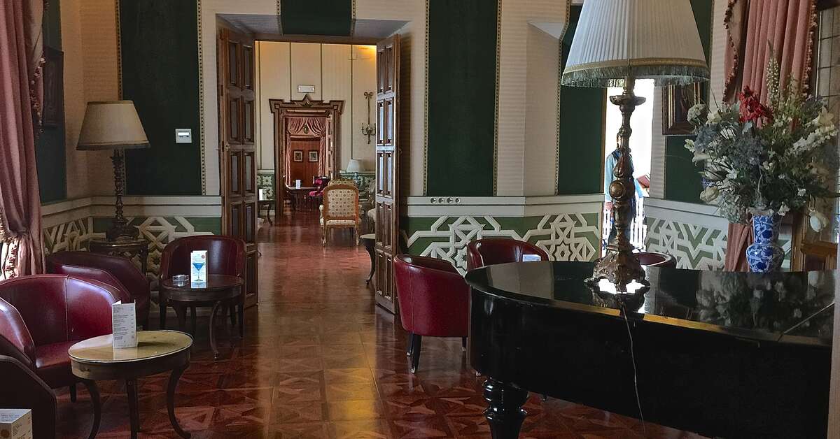 Een foto van het interieur van Hotel Las Casas de la Juderia