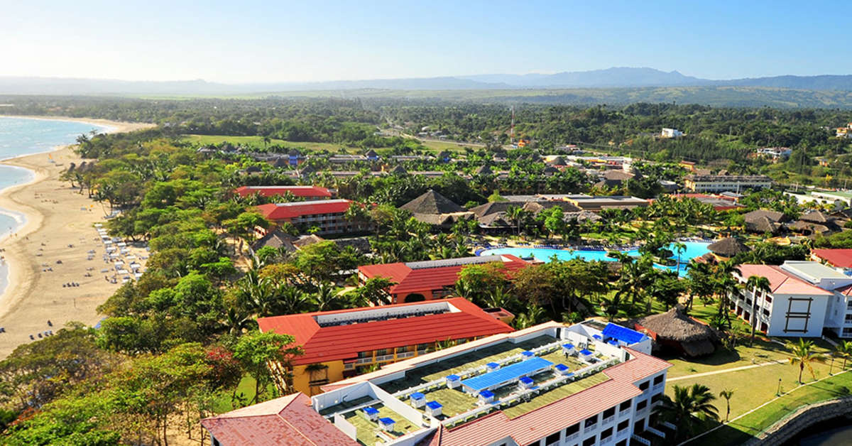 Een foto van de buitenkant van Hotel Marien Puerto Plata