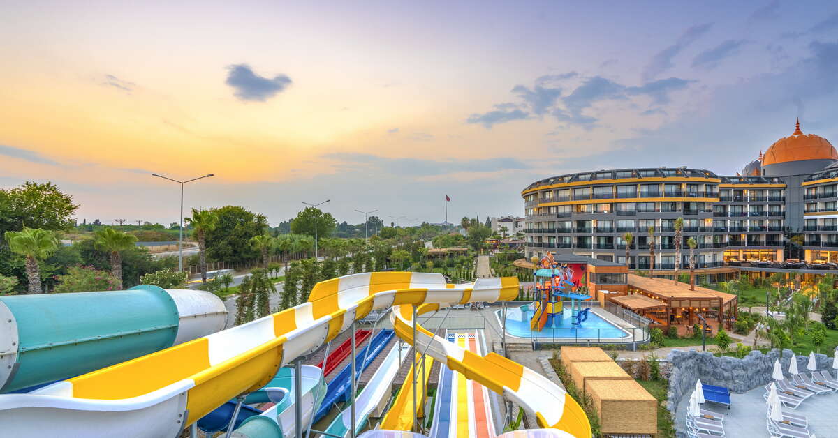 Ein Foto vom Pool im Arnor Deluxe Hotel & Spa