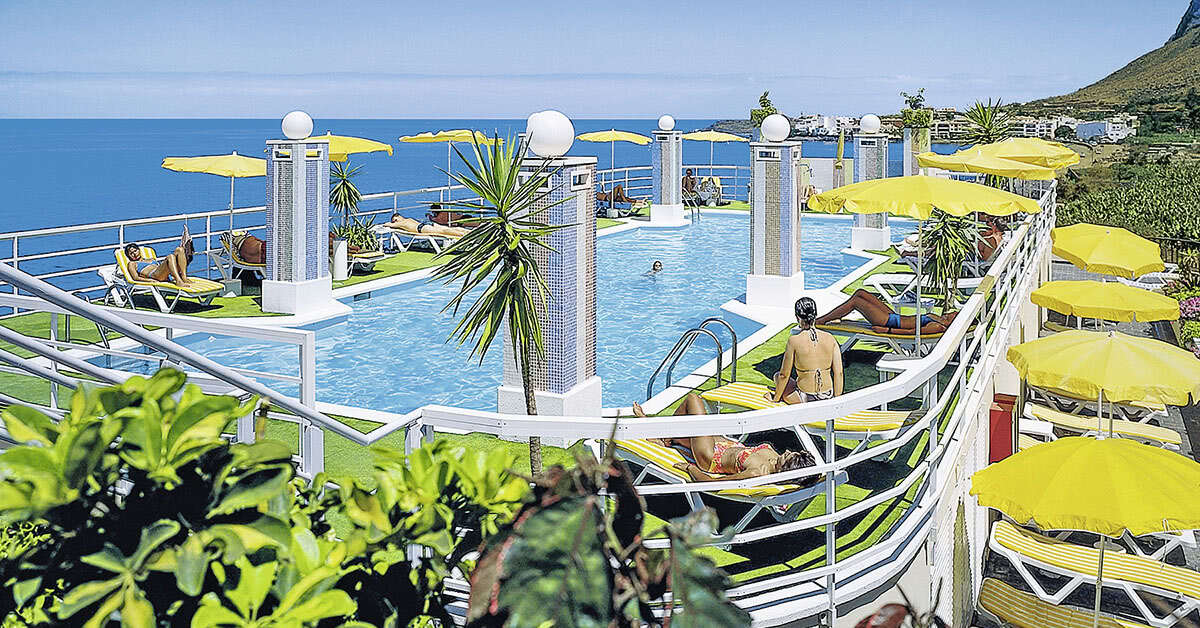 Een foto van het zwembad bij Hotel Gran Rey
