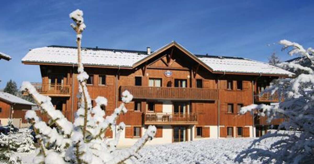 Een foto van de buitenkant van Chalets Les Fermes de Samoëns