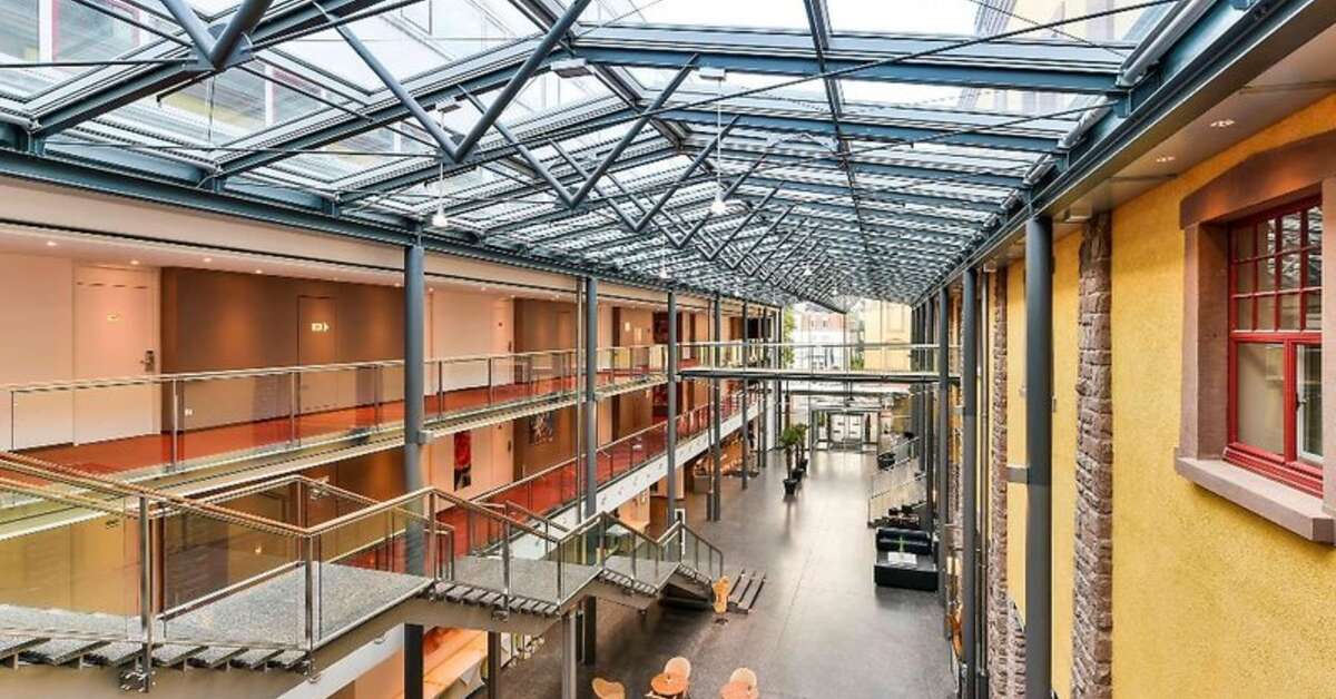 Een foto van het interieur van NH Heidelberg