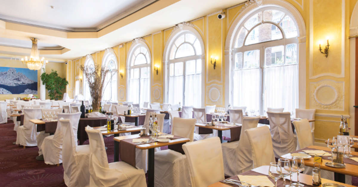 Een foto van de faciliteiten bij Hotel Le Royal Nice