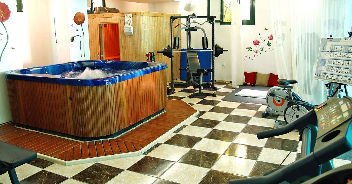 Een foto van de faciliteiten bij Odyssia Beach Hotel