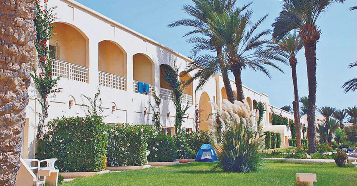 Een foto van de buitenkant van Hotel Zephir