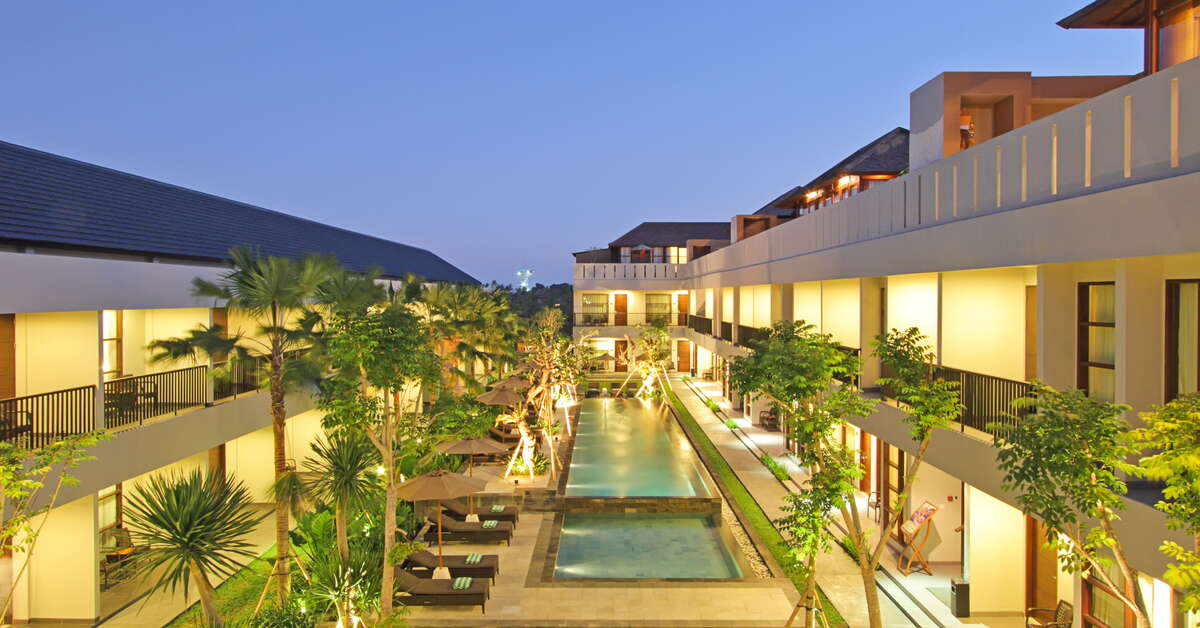 Een foto van het zwembad bij Amadea Resort & Villas