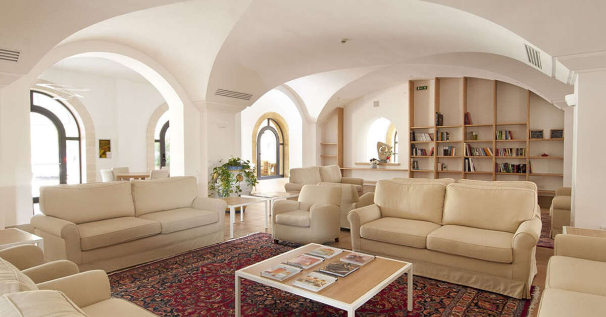 Een foto van het interieur van Tenuta Moreno