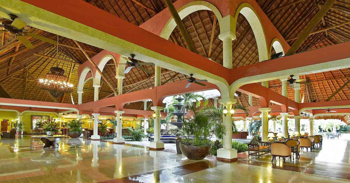 Een foto van het interieur van Grand Palladium White Sand Resort & Spa
