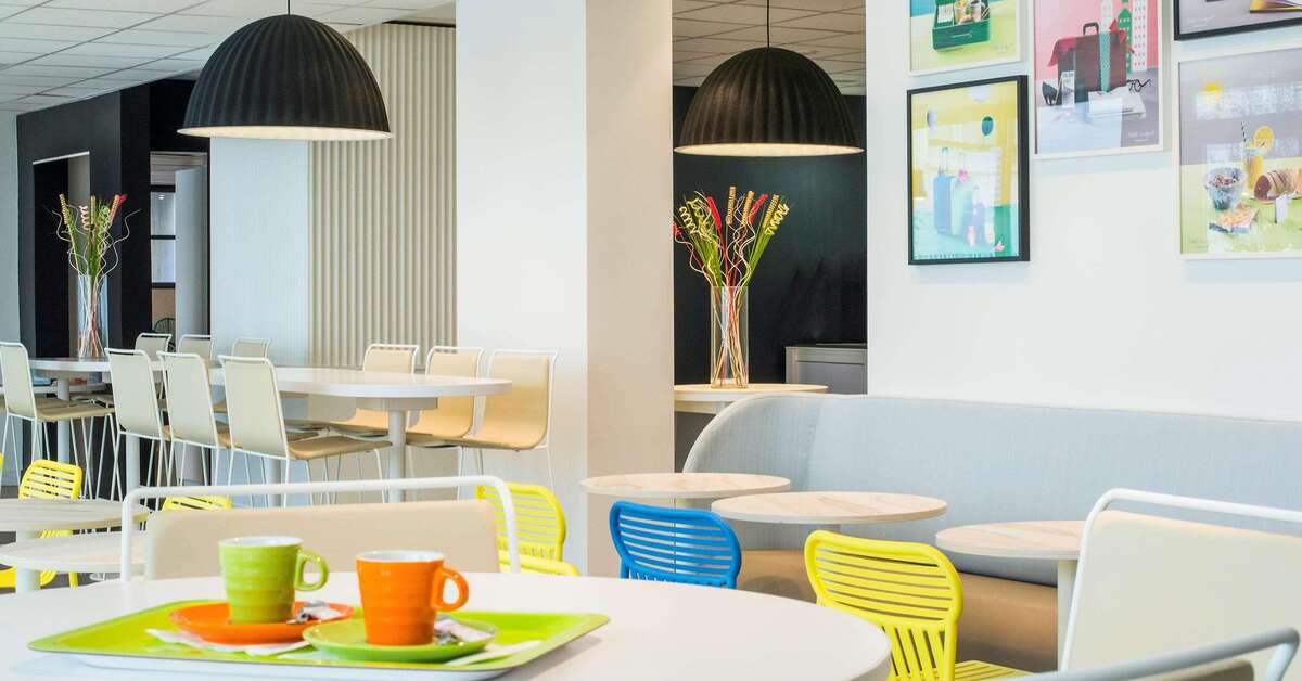 Een foto van het interieur van Ibis Styles Nice Centre Gare