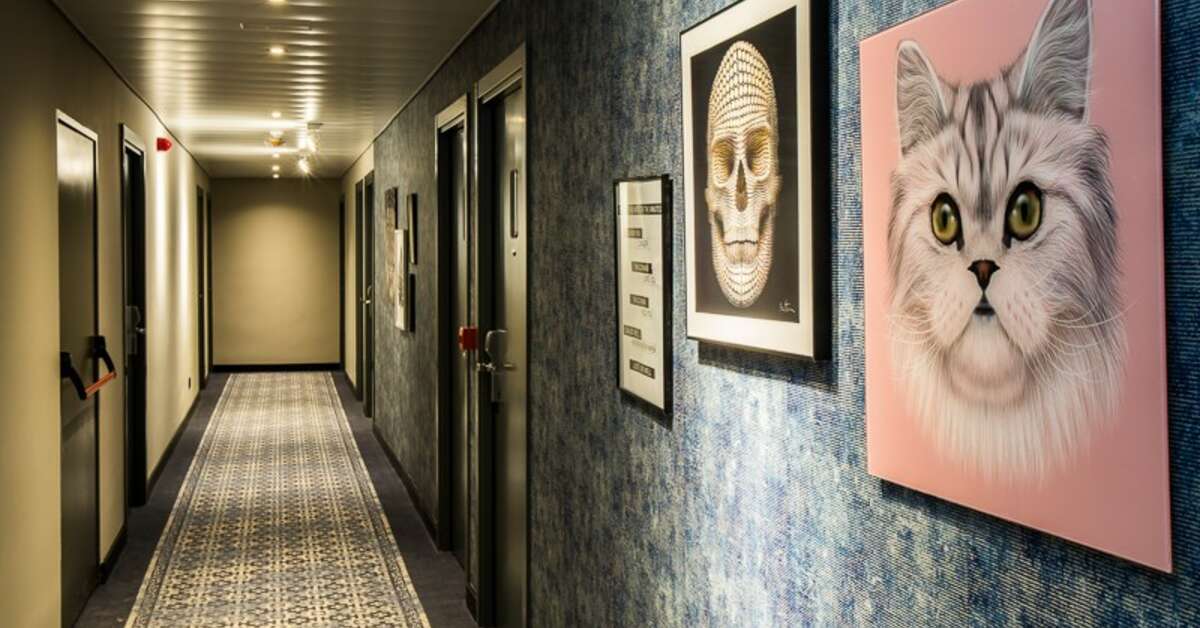Een foto van het interieur van NYX Hotel Madrid