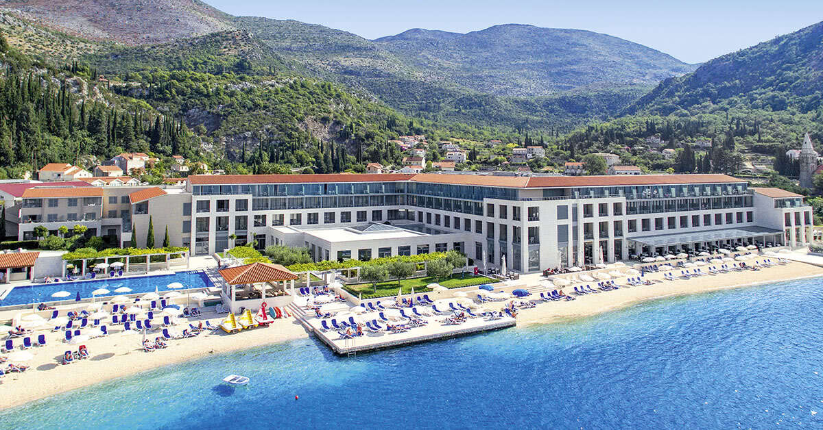 Ein Foto von einer Übersicht des Admiral Grand Hotel