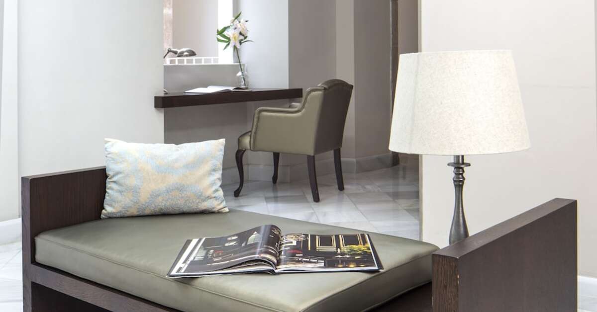 Een foto van het interieur van Hotel Ramblas Internacional