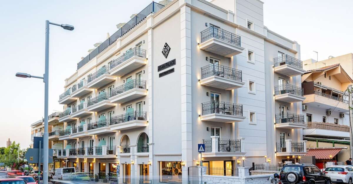 Ein Foto von der Außenansicht des Jo-An Palace Hotel