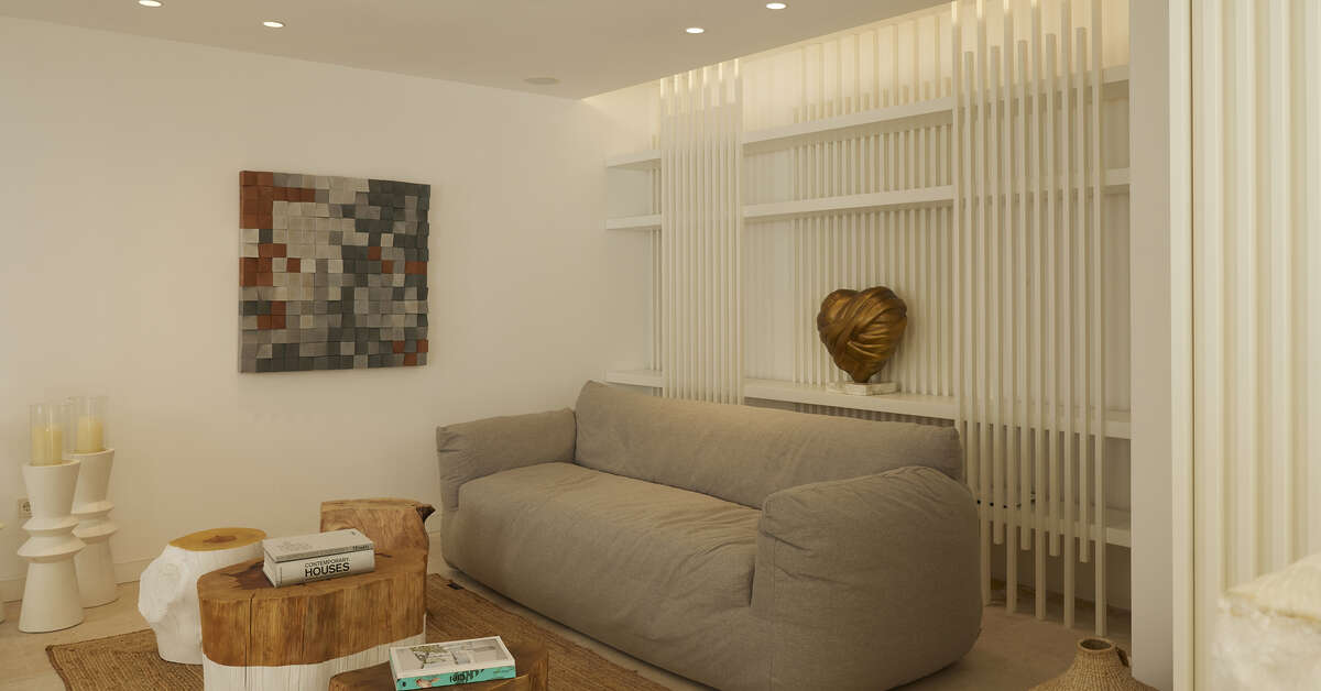 Een foto van het interieur van Once in Mykonos