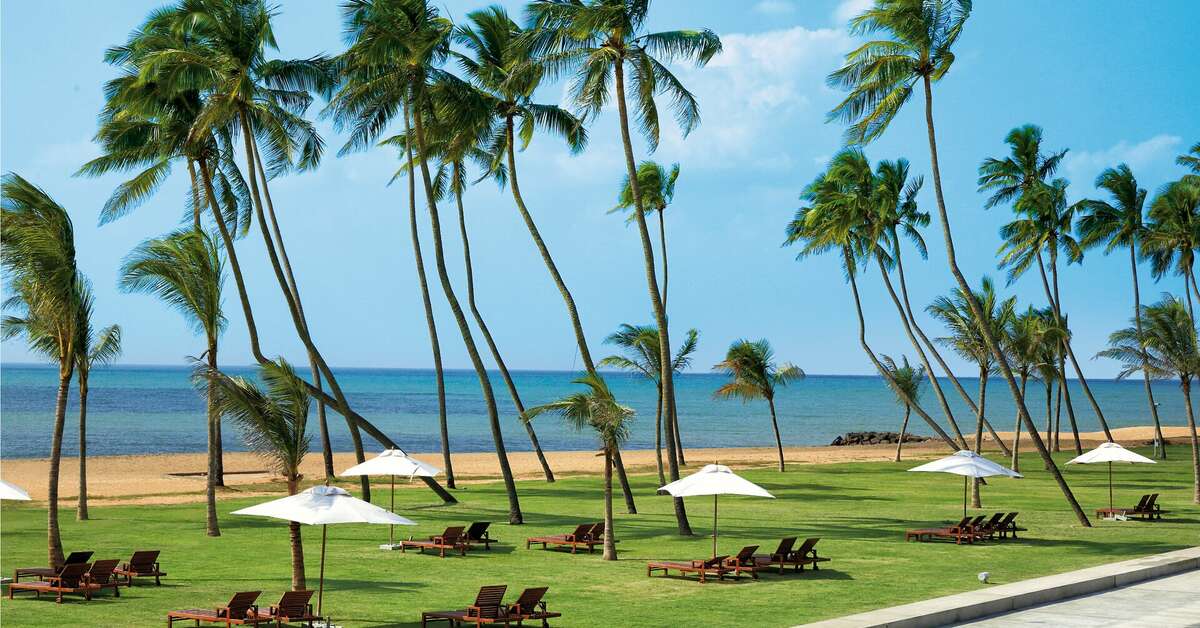 Een foto van het terras bij Anantaya Resort & Spa Chilaw