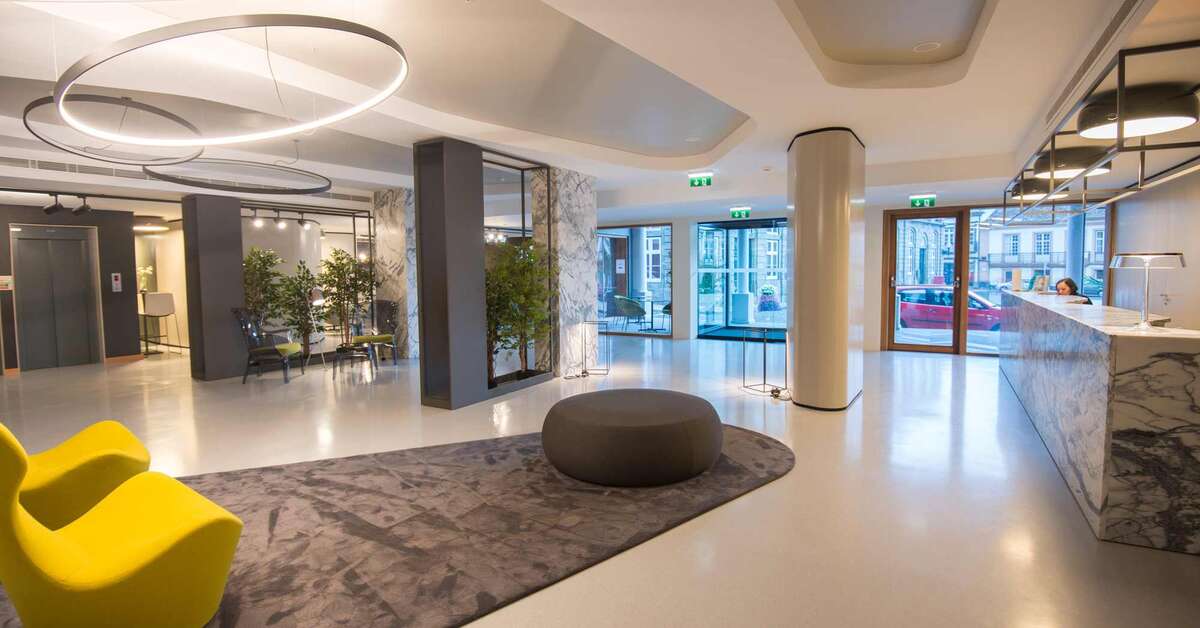 Een foto van het interieur van Azoris Angra Garden