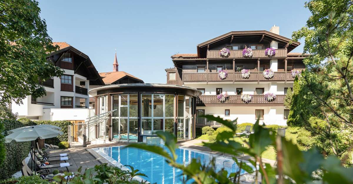Een foto van de buitenkant van Hotel Bon Alpina