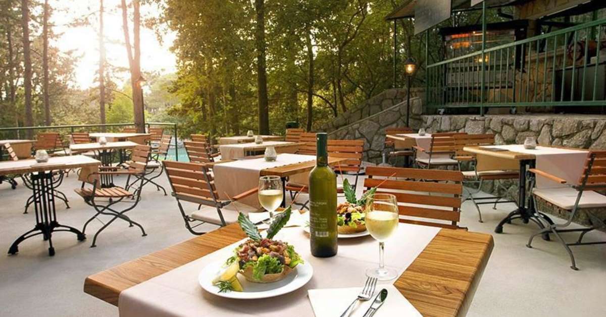 Een foto van de faciliteiten bij Krk Sunny Hotel