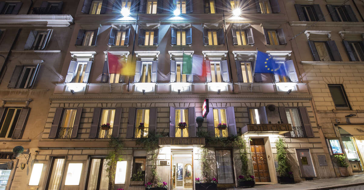 Een foto van Hotel Cecil Rome