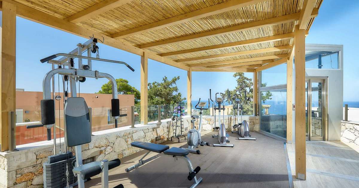 Ein Foto von den Einrichtungen im Esperides Resort Crete