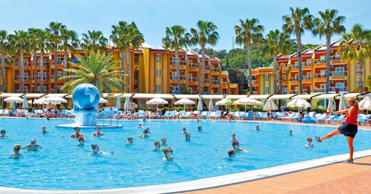 Ein Foto vom Pool im Marvida Club Palmeras Pascha