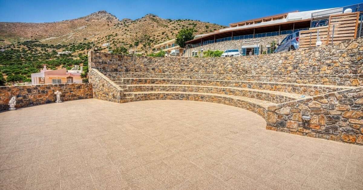 Een foto van de faciliteiten bij Elounda Water Park Residence Hotel