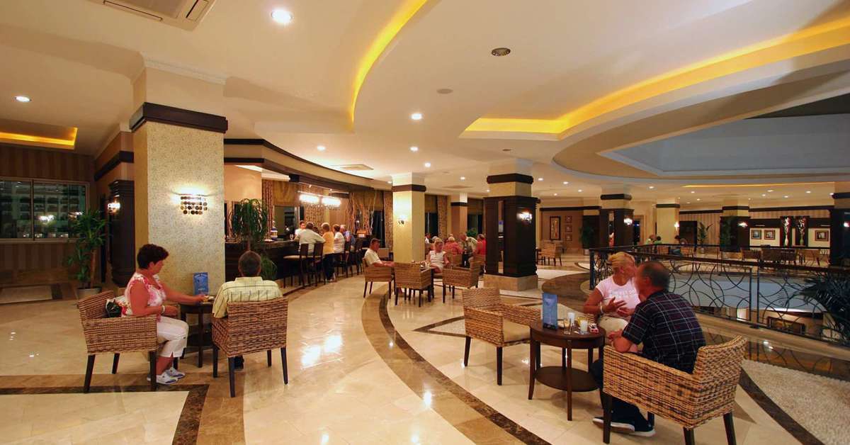 Een foto van het interieur van Side Mare Resort & Spa