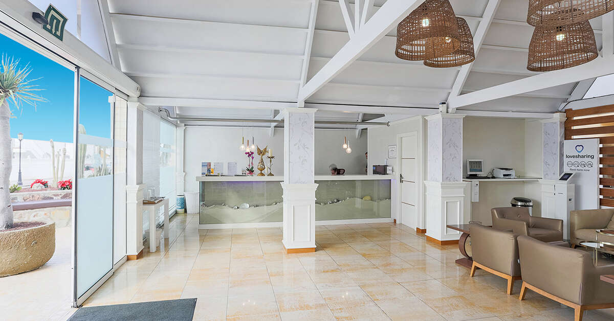 Een foto van het interieur van Hotel Arena Suite Fuerteventura