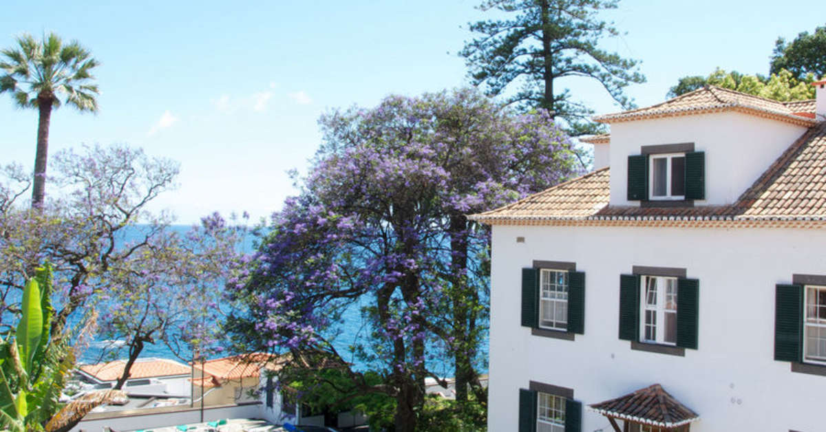 Een foto van het zwembad bij Quinta Da Penha de Franca & Penha de Franca Mar