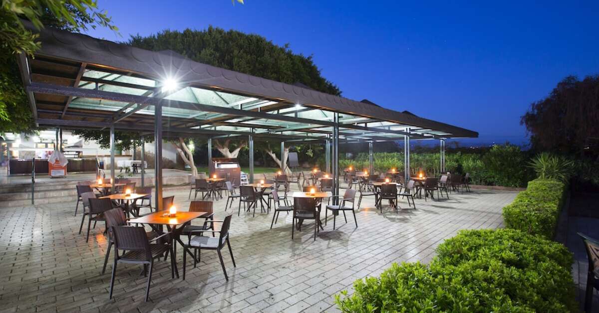 Een foto van het terras bij Washington Resort Hotel & Spa