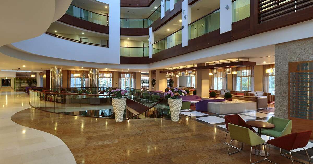 Een foto van het interieur van Sunis Evren Beach Resort & Spa
