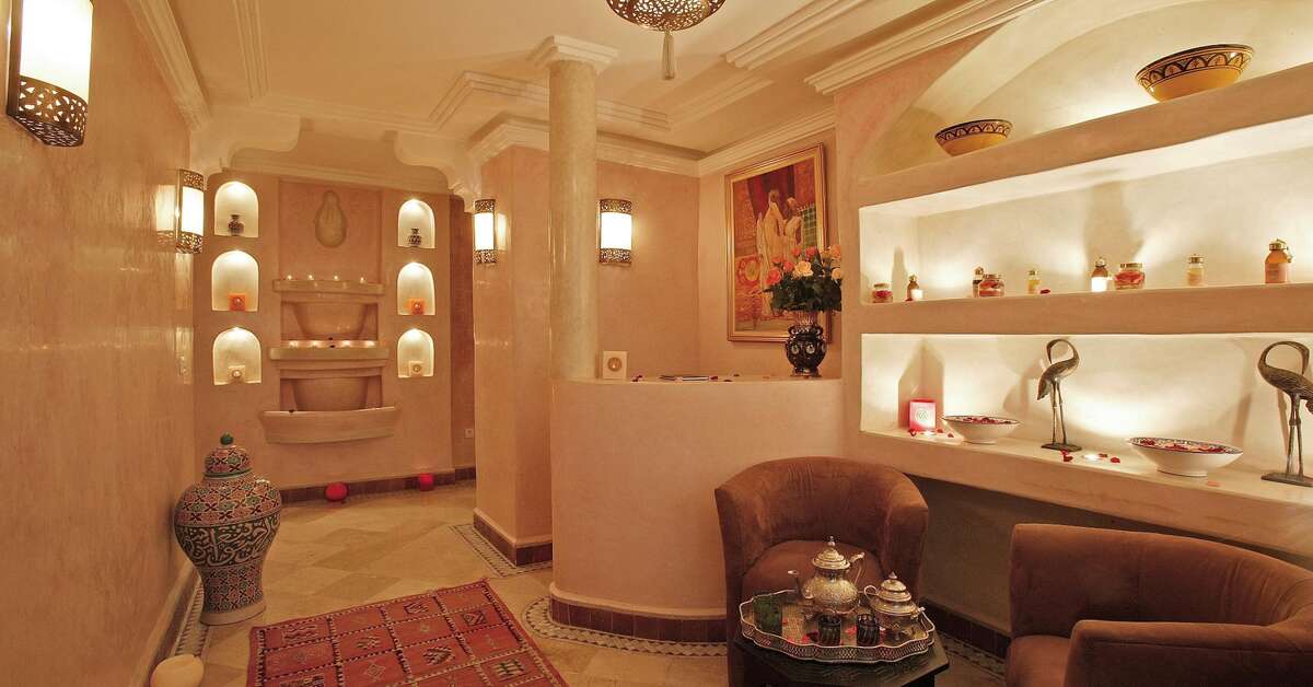 Een foto van het interieur van Riad & Spa Esprit du Maroc