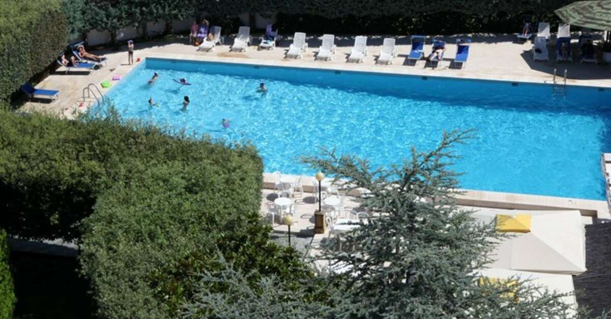 Een foto van het zwembad bij Hotel Le Palme Paestum