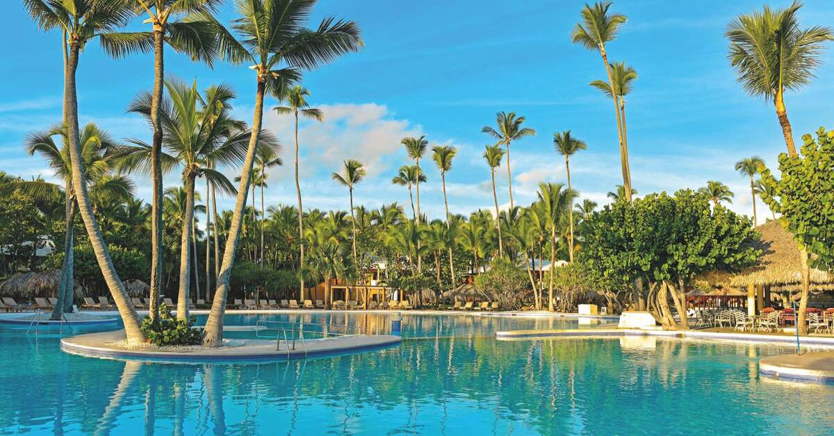 Ein Foto vom Pool im Iberostar Selection Bavaro