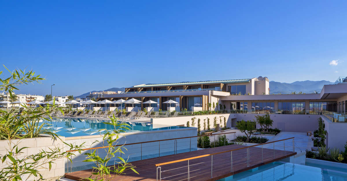 Ein Foto vom Pool im Horizon Blu