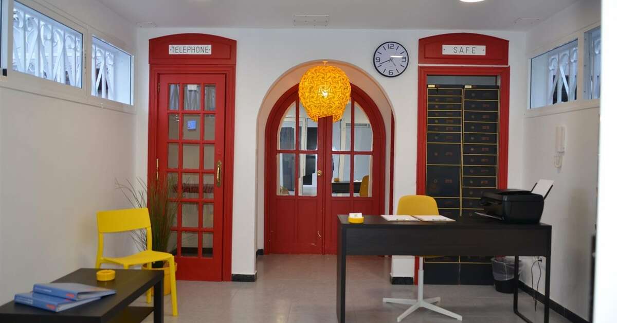Een foto van het interieur van Appartementen Guatiza