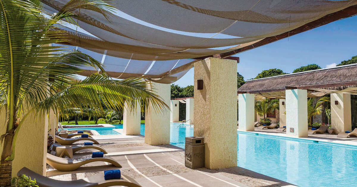 Een foto van het zwembad bij Grand Palladium White Sand Resort & Spa