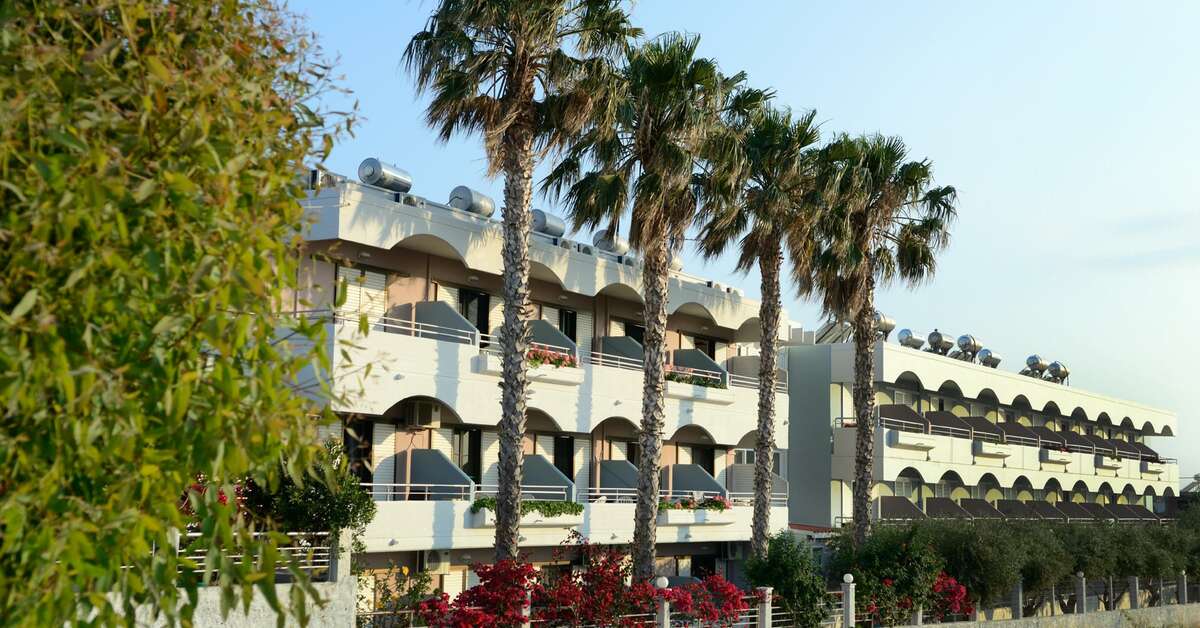 Ein Foto von der Außenansicht des Marianna Apartments