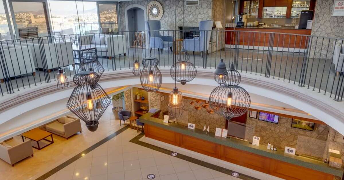 Een foto van het interieur van Diamond of Bodrum