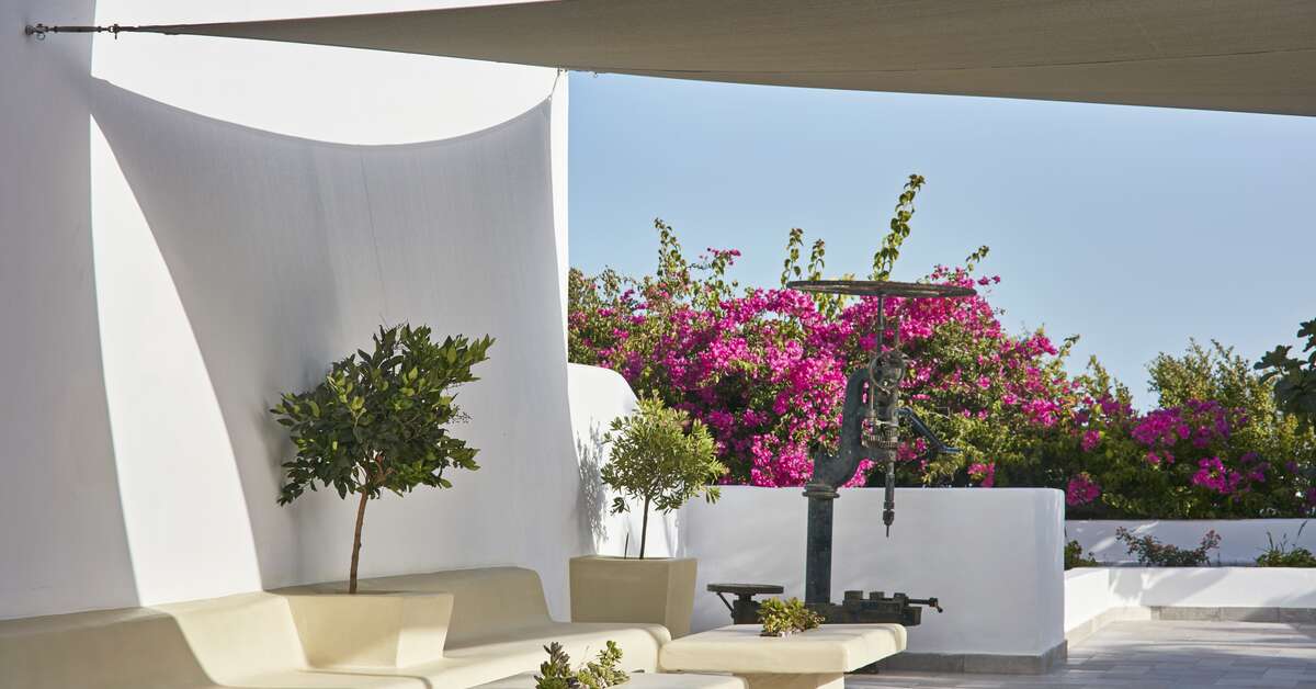 Een foto van Santorini Palace Hotel