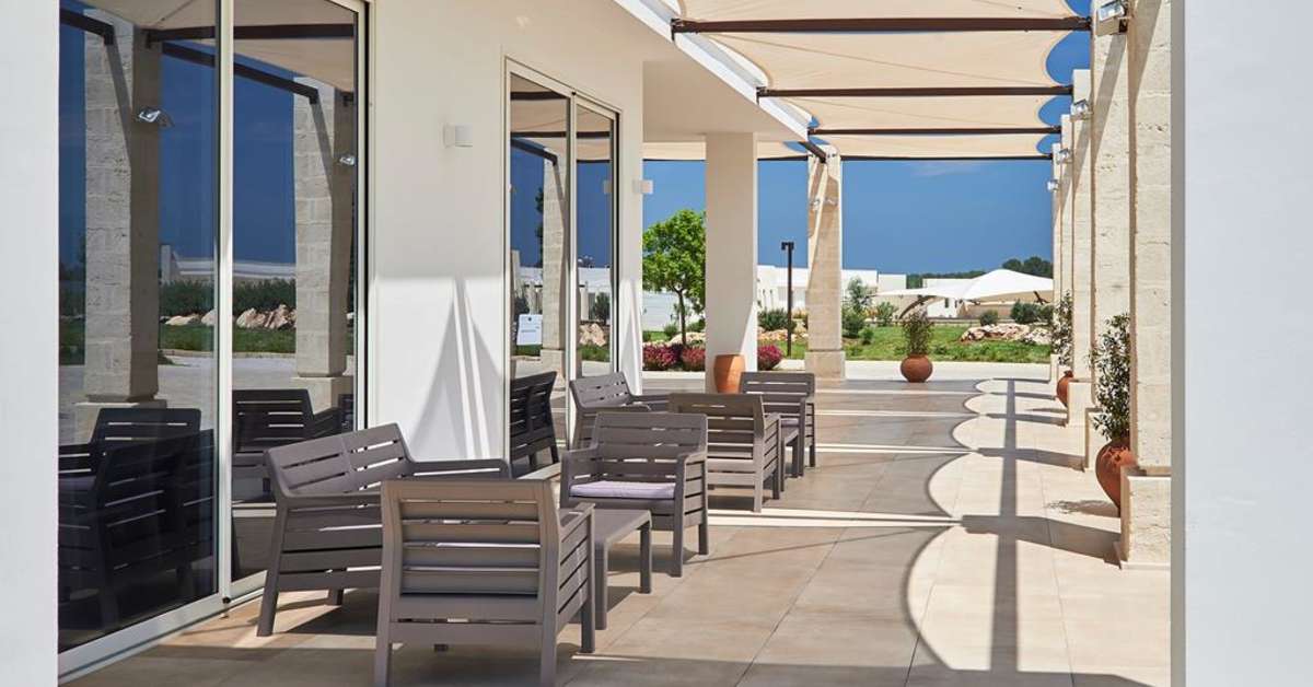 Een foto van de faciliteiten bij Relais Masseria Le Cesine