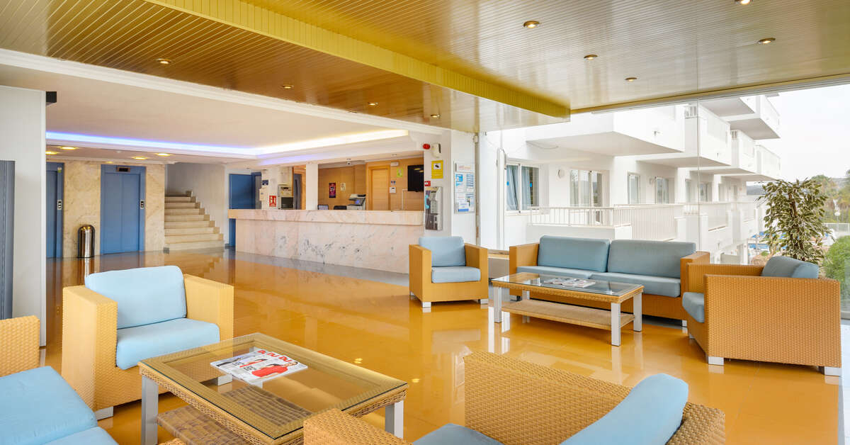 Een foto van het interieur van Aparthotel Vibra Monterrey