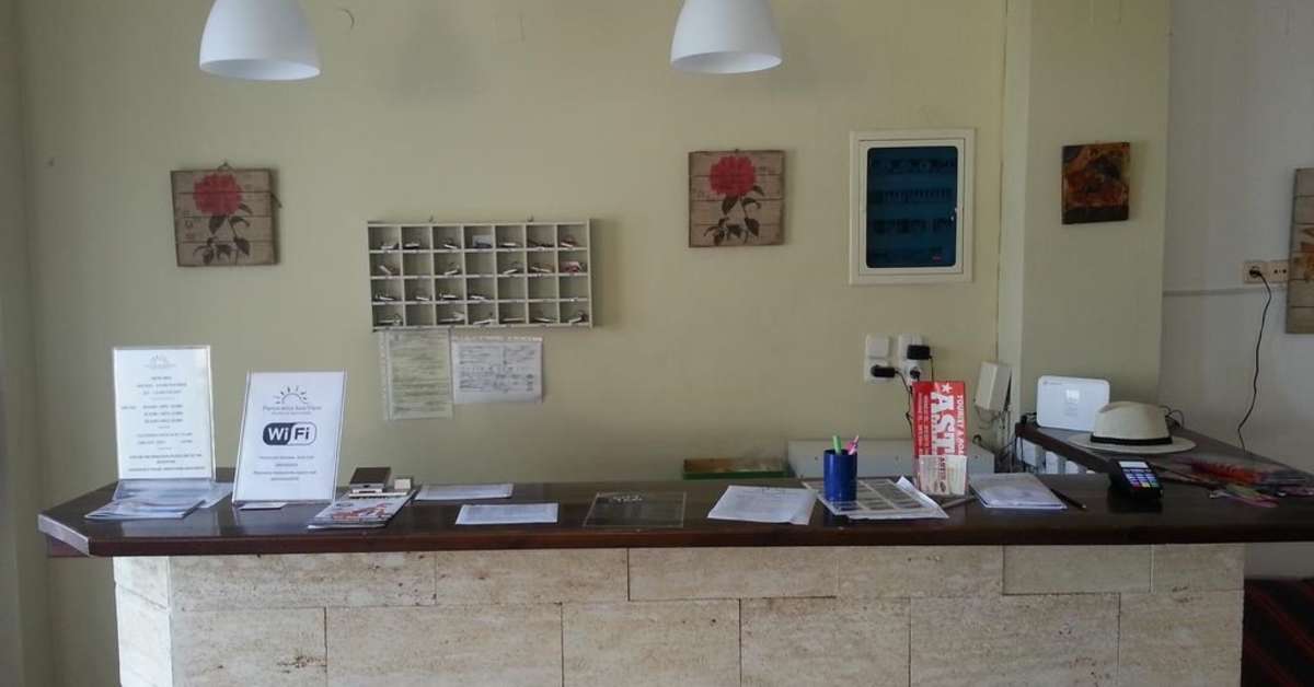 Een foto van het interieur van Panorama Seaview Appartementen