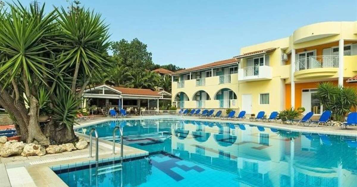 Een foto van het zwembad bij Sunrise Hotel Tsilivi