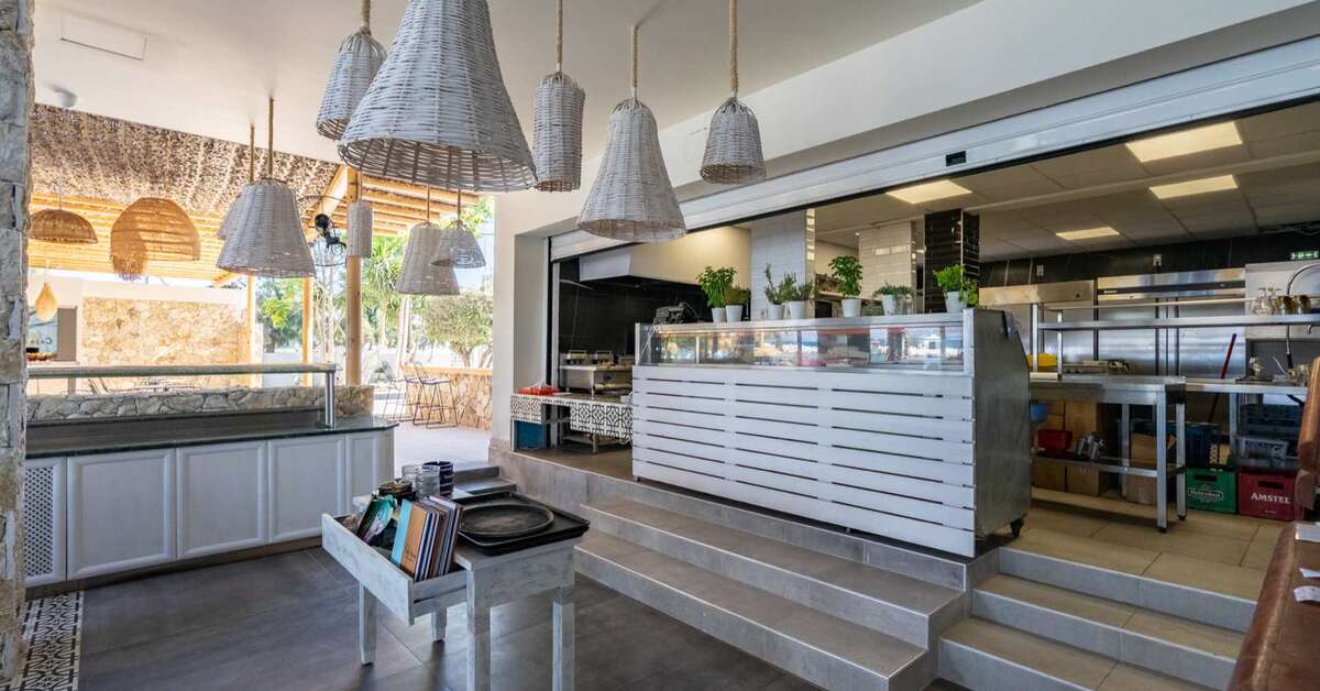 Een foto van het interieur van Lido Star Beach